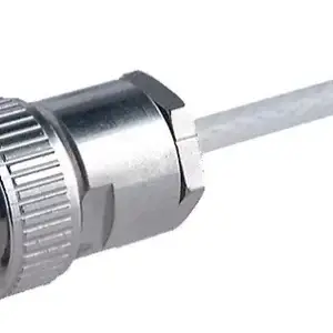 HUBER+SUHNER Type 11 BNC Straight Cable Plug (Male), 50 Ω, 4 GHz