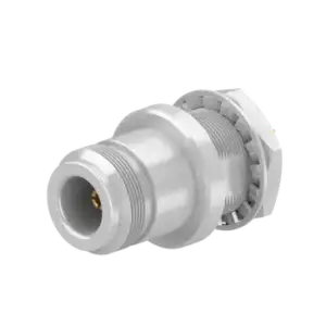 HUBER+SUHNER Type 22 N Bulkhead Receptacle, Jack (Female), 50 Ω