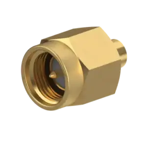 HUBER+SUHNER Type 11 SMA Straight Cable Plug (Male), 50 Ω, 18 GHz