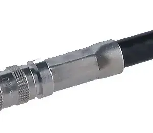 HUBER+SUHNER Type 11 QLA-01 Straight Cable Plug (Male), 50 Ω