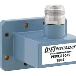 WR-137 CMR-137 to N Female Waveguide-to-Coax Adapter, 5.85–8.2 GHz, C Band – PEWCA1049