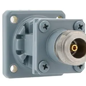 WR-62 UG-1665/U to N Female Waveguide-to-Coax Adapter, 12.4–18 GHz, Ku Band – PEWCA1072
