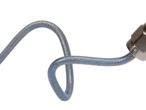 HUBER+SUHNER MINIBEND-12HT Flexible Microwave Cable Assembly, SMA (M) to SMA (M), 50 Ω, DC-24 GHz, 12 in